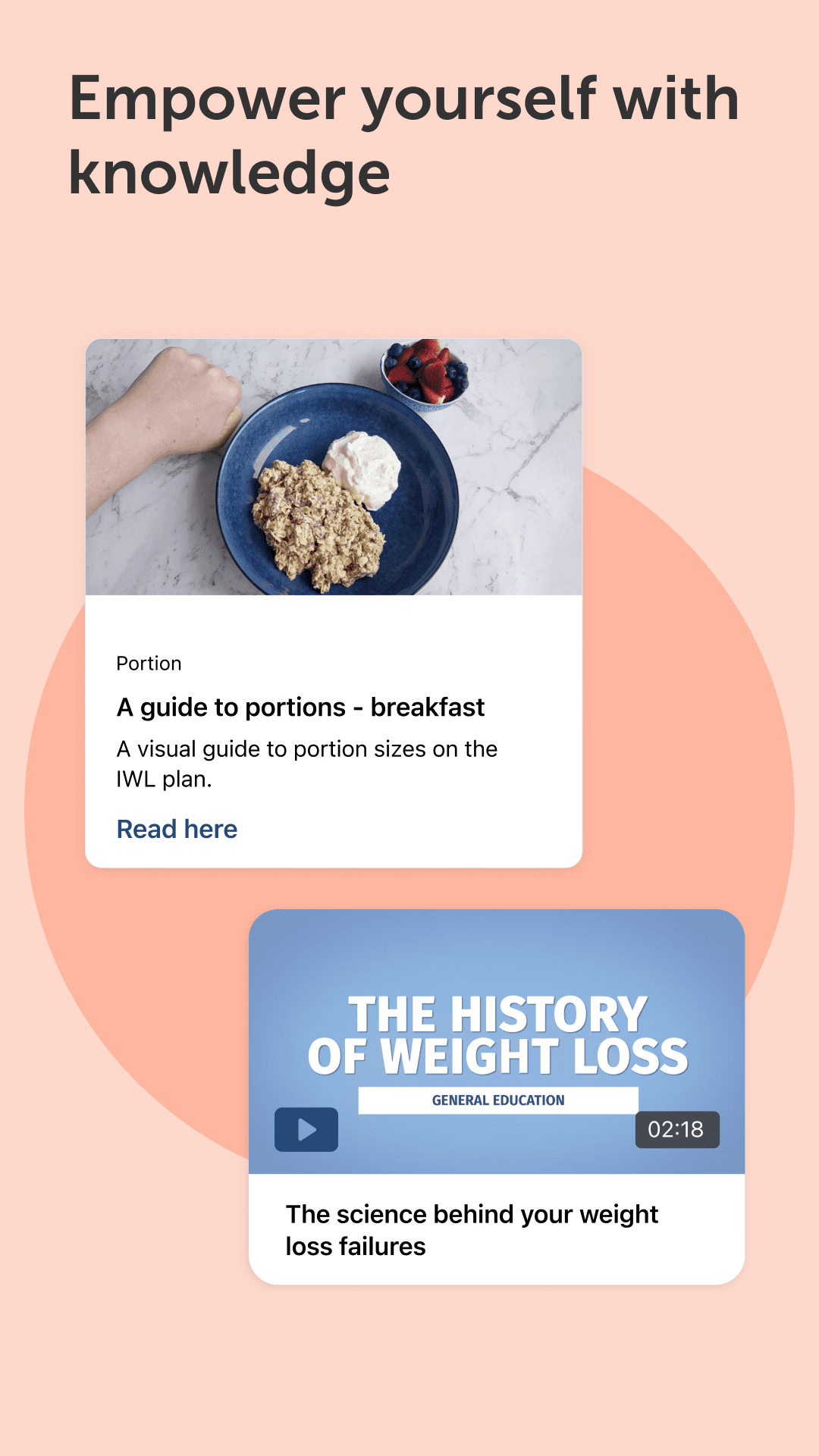 Interval Weight Loss screen 4