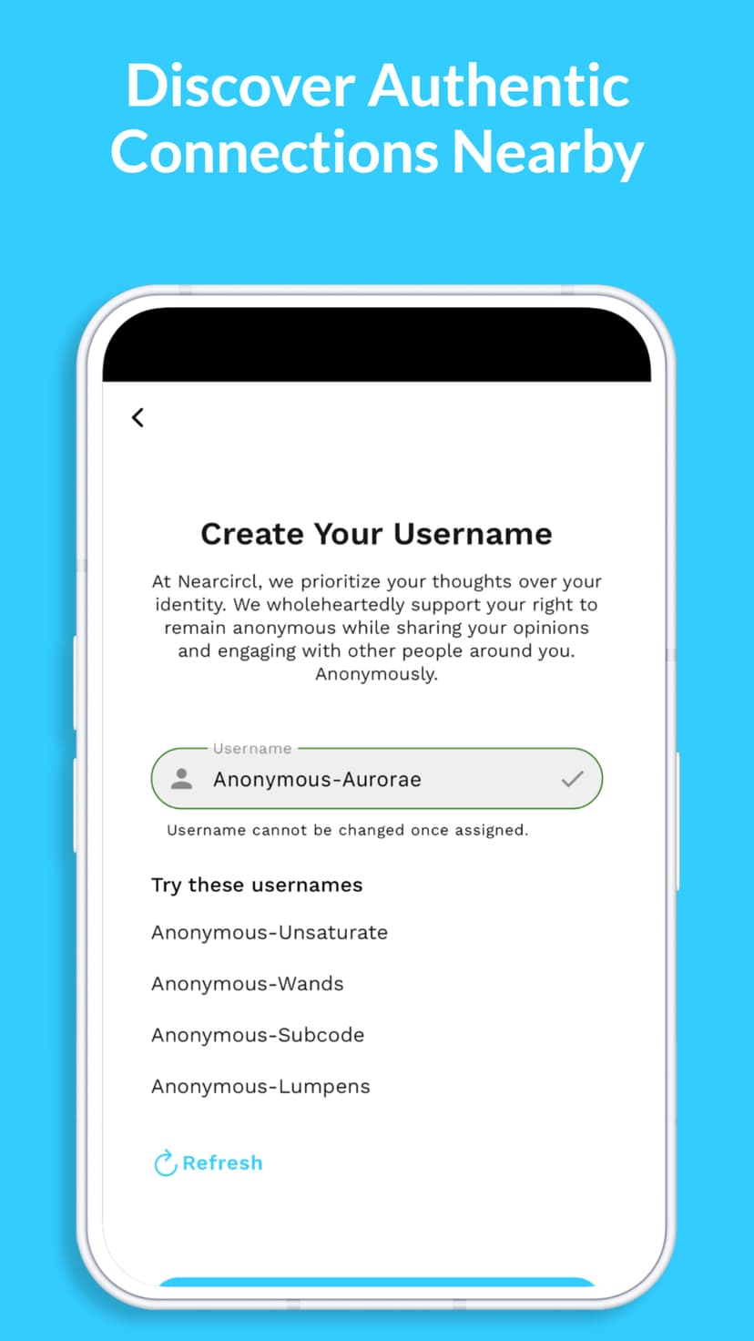 Near Circle app screenshot